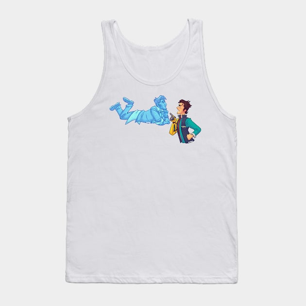 Rhys and Handsome Jack Rhack Tales From The Borderlands Inspired Design Tank Top by lutnik